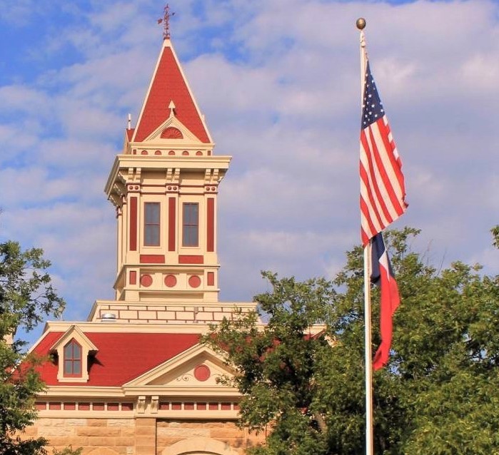 the rock morton county courthouse